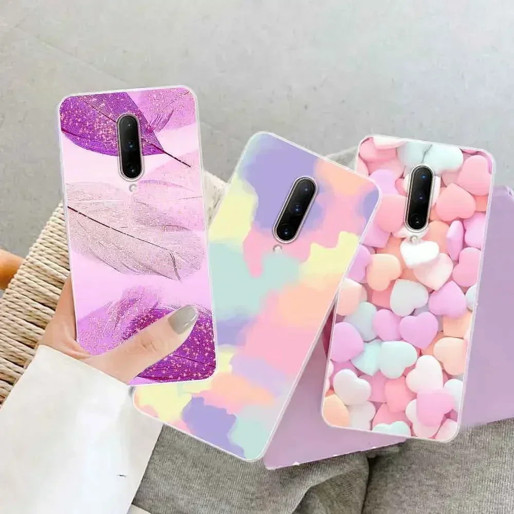 Voor OnePlus 7 Case Clear Schokbestendig Siliconen Zachte Bumper Telefoon Case Voor OnePlus 7 Pro Back Cover Coque Voor OnePlus7 7Pro Fundas