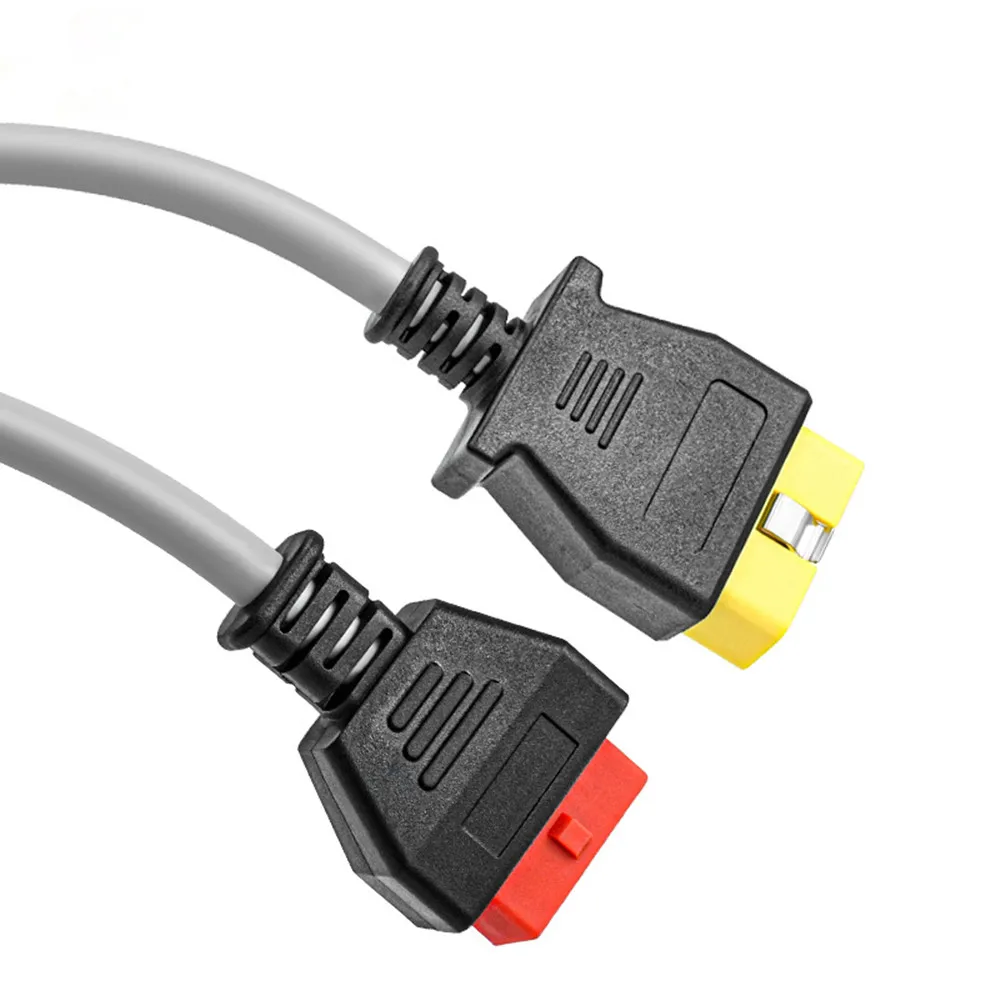 Durable OBD2 Extension Cable 30/50cm OBD 2 16 Pin Male to Female Car OBDII Extension Cable Connector Adapter