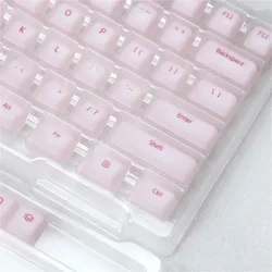 Nogi Soft Silicone Pudding Keycap PC Cherry Translucent for 60/64/84/98/108 Gaming Mechanical Keyboard MX Switch