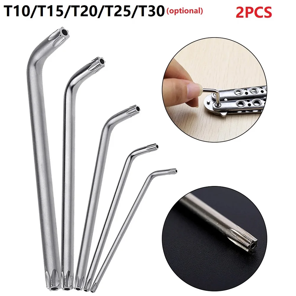 T30 T20 T25 T15 Double-End 2-way Mini Torx Screwdriver Spanner Wrench  Moersleutel Schroevendraaier Reparatie Screwdrivers