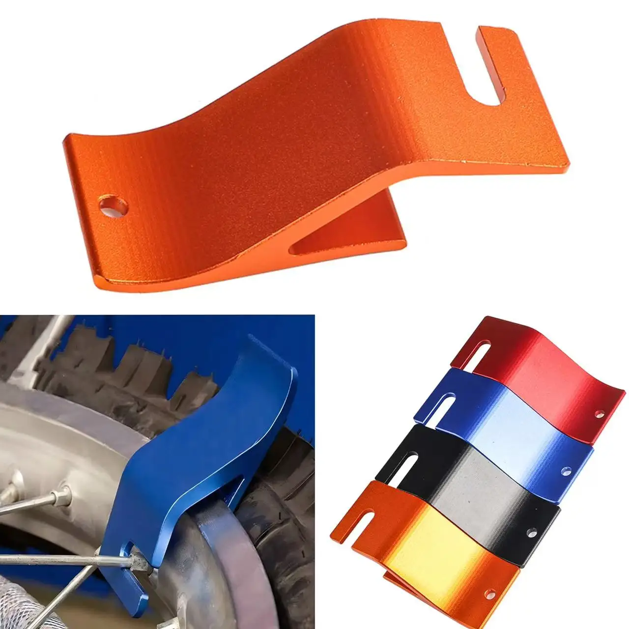 Moto fuoristrada ENDURO MX Dirt Pit Moto Strumento universale per la rimozione dei pneumatici CNC per la rimozione della maniglia del sedile del tallone del pneumatico