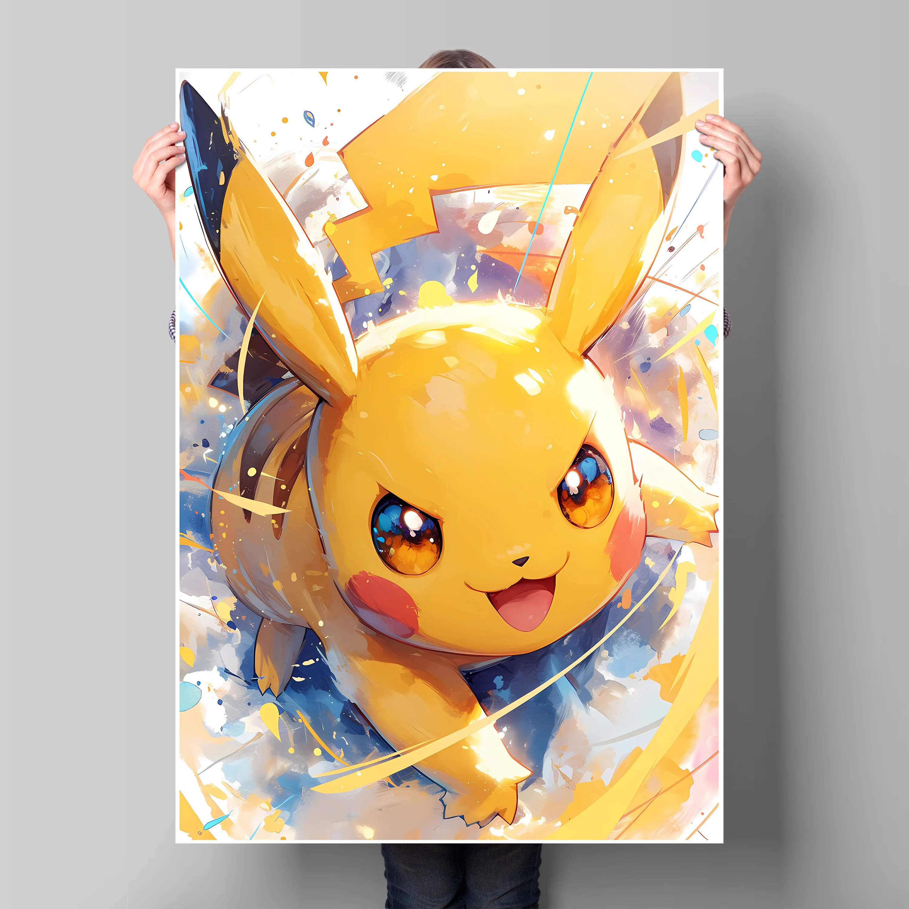 

High - Quality Pokemon Inspired Aluminum Wall Art Decor for Home Decorations - Ideal for Anime Lovers
