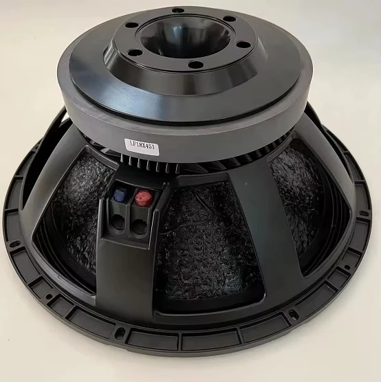 2pcs LF18X451 18 Inch 2000w 4.5 Inch Coil DJ Outdoor Subwoofer Speaker Loudspeaker