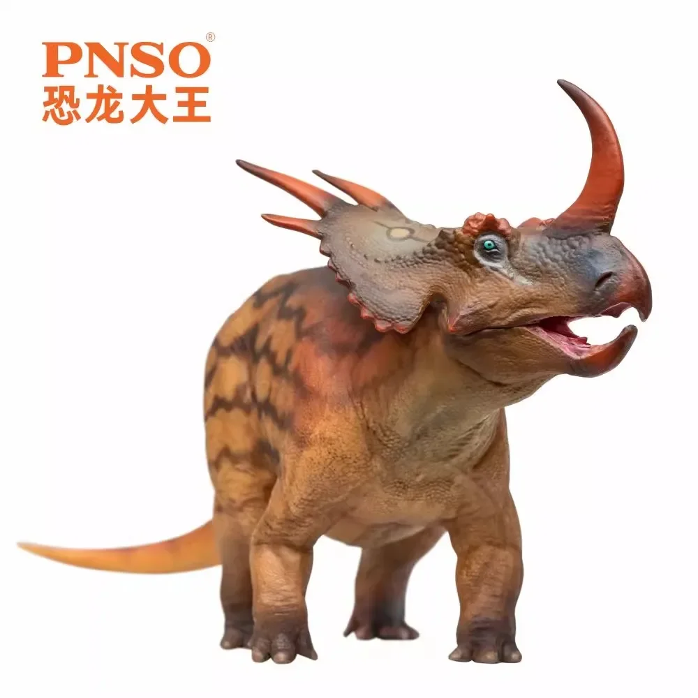 

PNSO Star Horned Dragon Stella Prehistoric Dinosaur Model horned Dinosaur Models Toys Collection Childrens Education Model Toy