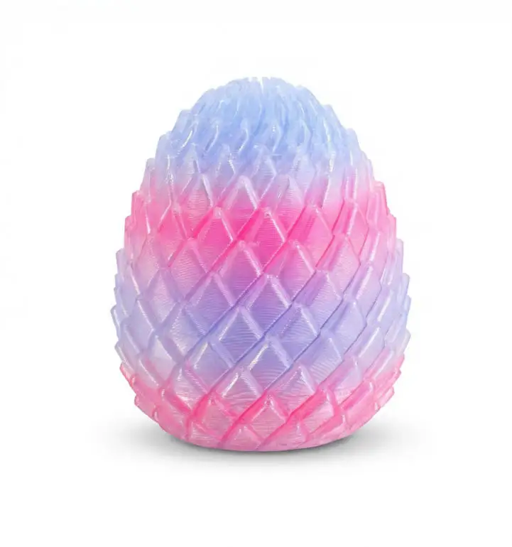 Twisty Fidget Egg 3D-Gedruckte Spielzeuge Sensorische Schreibtisch-Spielzeuge Stressabbau Osterkorb-Füller Kleine Geschenke