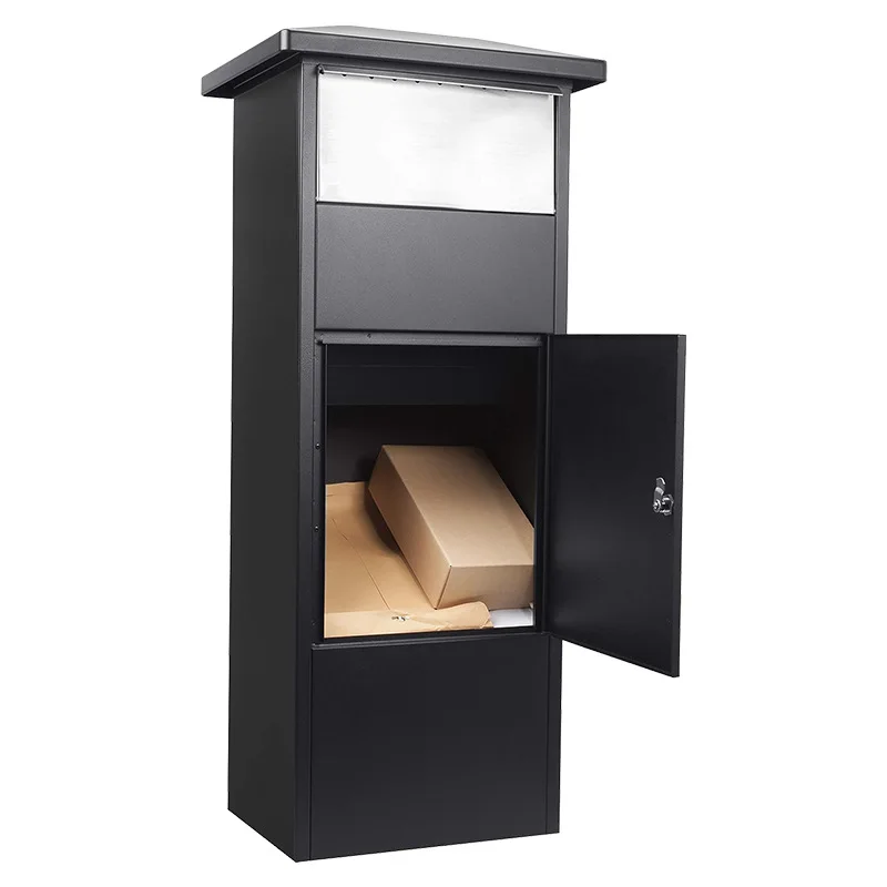 

Outdoor steel express cabinet Household European and American metal letter parcel cabinet Delivery box