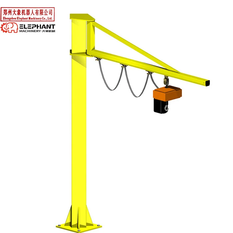 Customized High Quality Rotation 180 270 360 Type Column Mounted Jib Crane 1 Ton 2 Ton 3 Ton Price