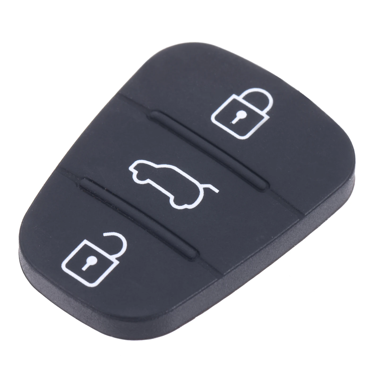 3-Button Car Key Rubber Buttons Pads Remote Control Key Fob Cover for Kia Sportage Ceed Soul Venga Hyundai i10 i20 i30 ix20 ix35