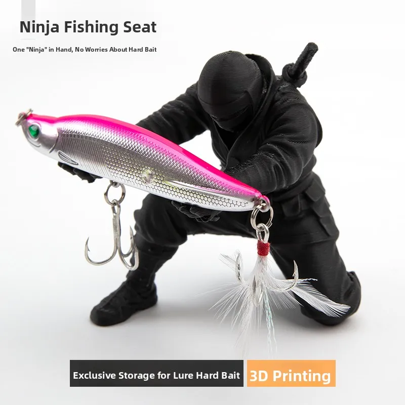 suporte-decorativo-3d-impresso-para-isca-de-pesca-ninja-boia-flutuante-para-carro-ornamento-de-mesa-para-pescador-baixo-custo