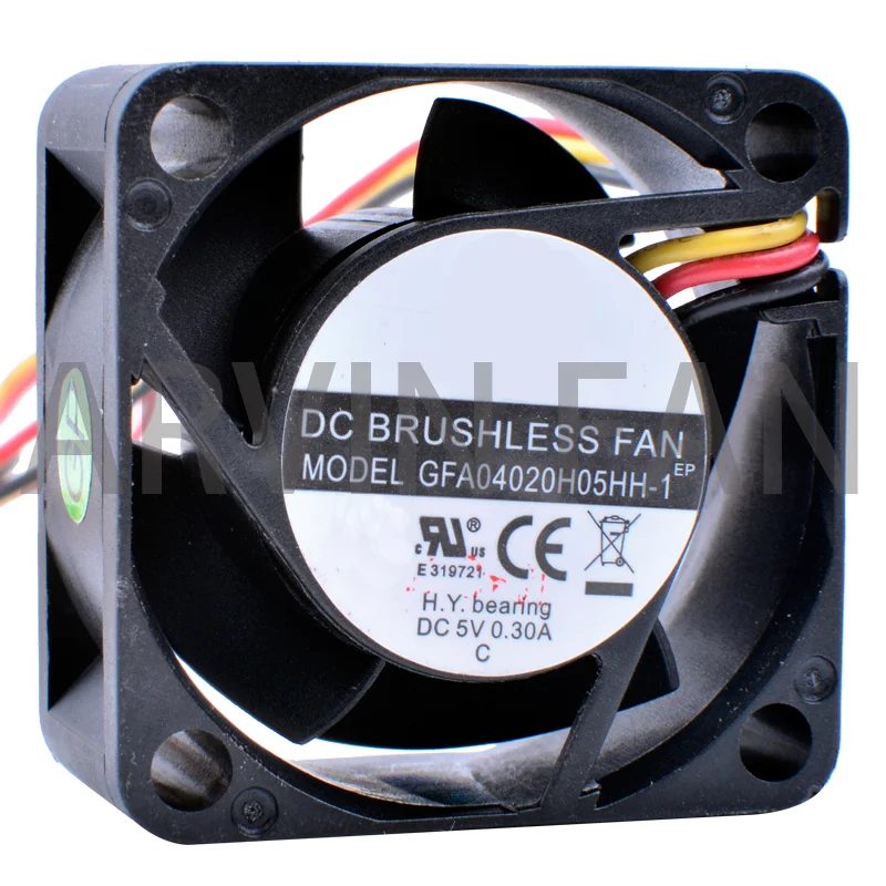 

Brand New Original GFA04020H05HH-1 4cm 4020 40x40x20mm DC5V 0.30A USB Device Small Large Air Volume Cooling Fan