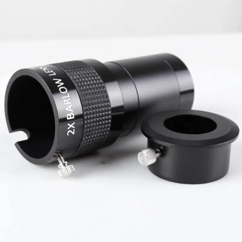 2-дюймовая линза Барлоу с адаптером от 2 до 1,25 дюйма для астротелескопа