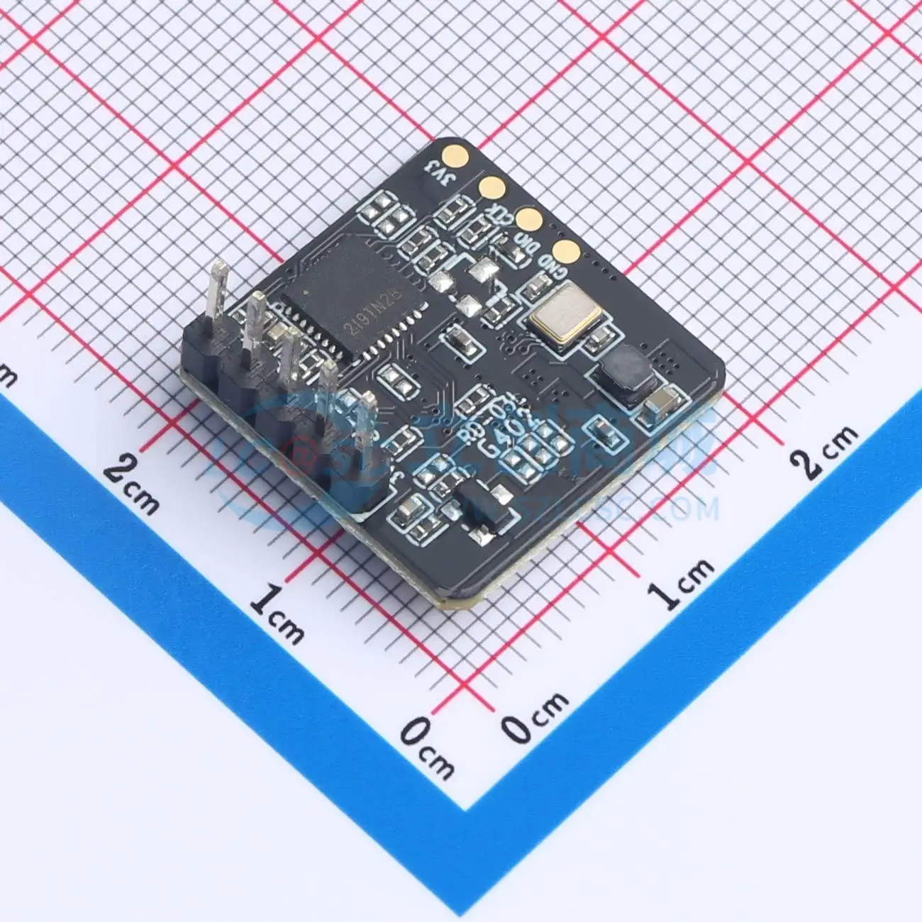 3pcs Rd-03L SMD 20x20mm 24GHz UART RF Wireless Communication Module