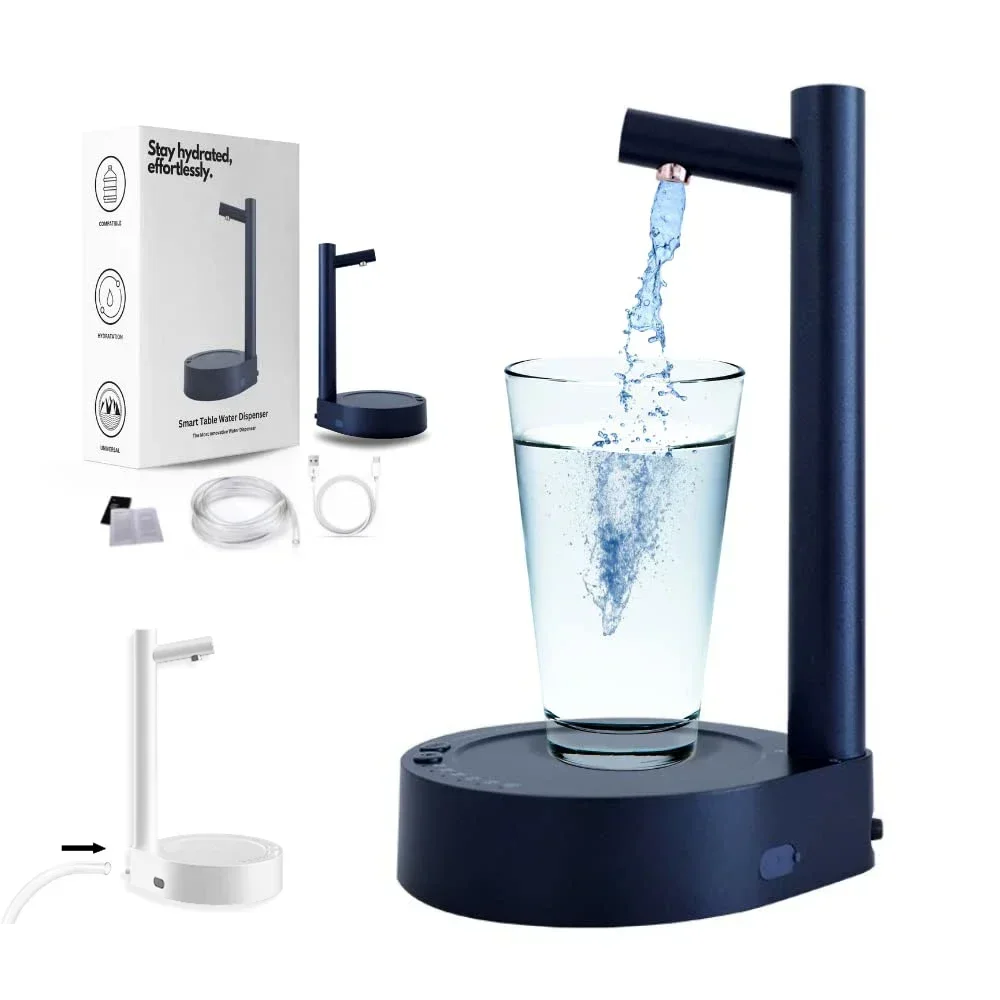 Mini Portable Desktop Automatic Drinking Water Machine Prolongable USB Charging Electric Water Dispenser Bottle Gallon Pump