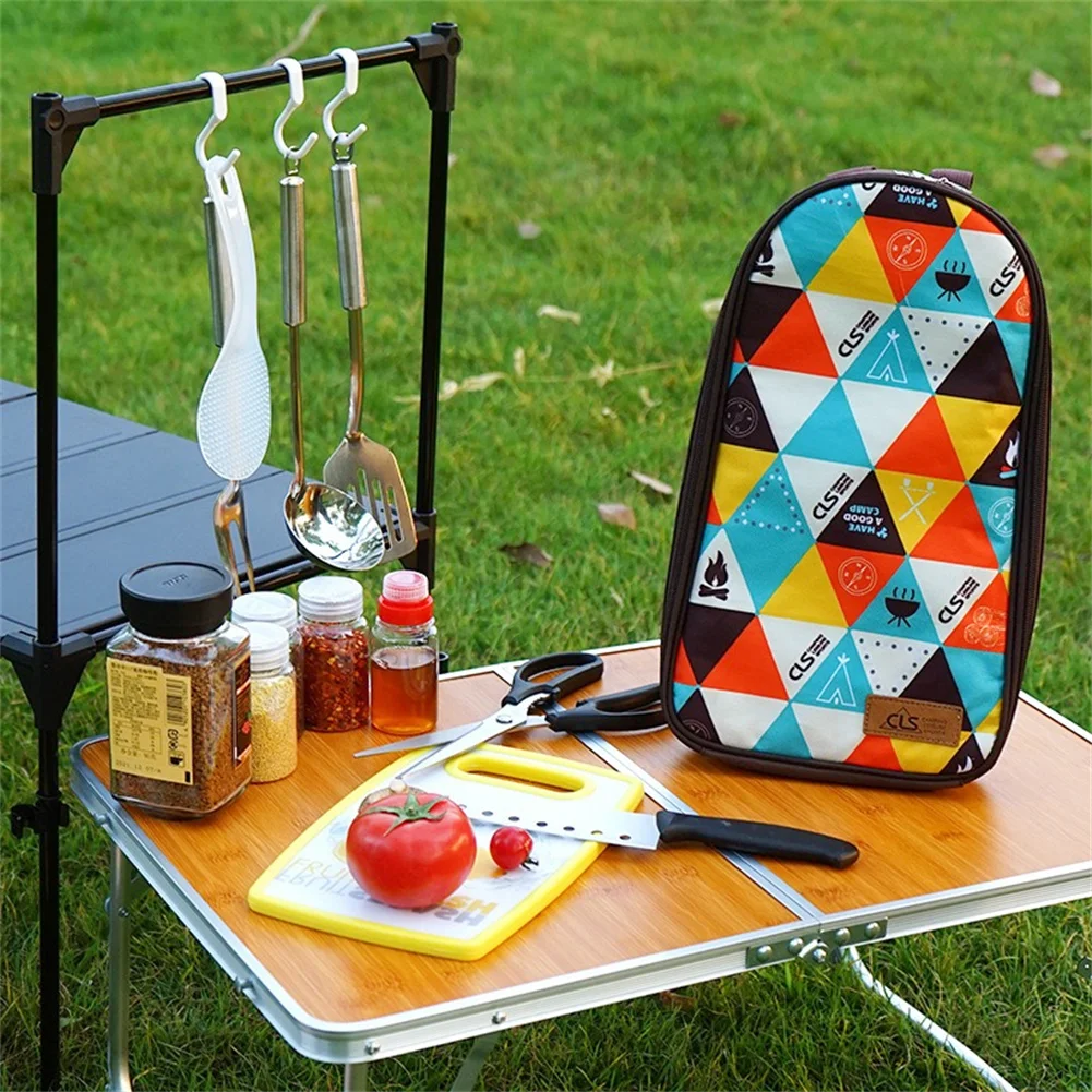 

Stainless Steel 7pcs Outdoor Kitchen Utensil Set Camping Barbecue Cookware Kitchen Tool Set Portable Hiking Picnic BBQ Cooking