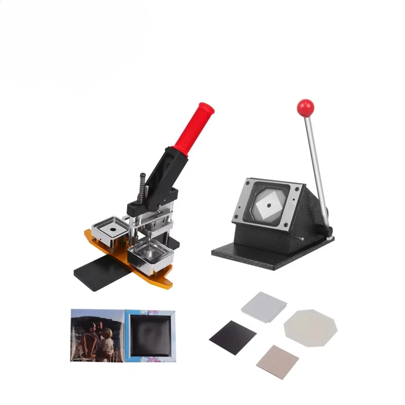 50*50mm Fridge Magnet Materials Maker Machine Square Fridge Magnet Making Machine Custom Automatic Fridge Magnet Machine