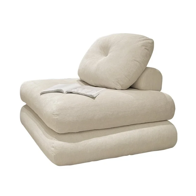 

Nordic mochi fabric sofa small apartment living room balcony tatami