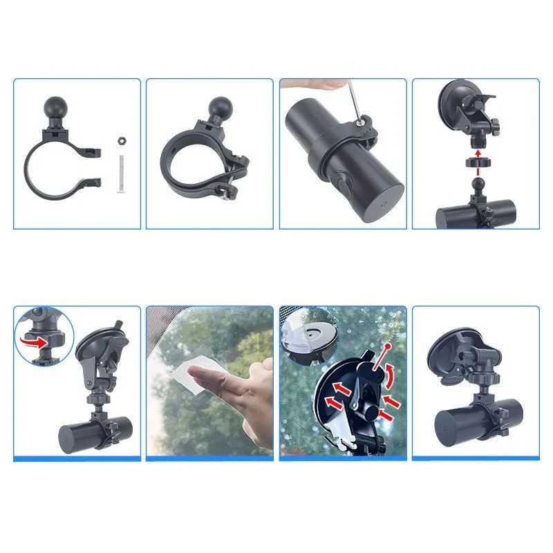 Untuk Xiaomi 70 Mai Braket Cangkir Isap Mobil untuk Kamera Dasbor DVR 70mai. untuk Tempat DVR Mobil Xiaomi 70mai