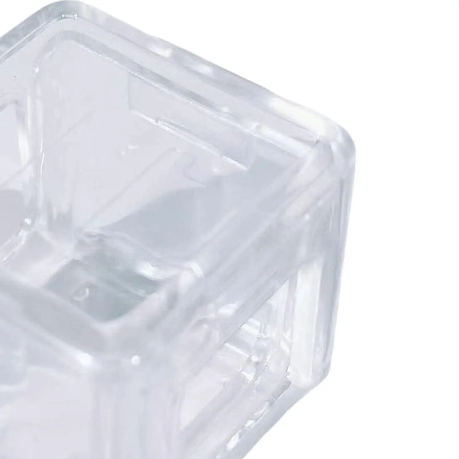 

Мини-держатель для бильярдной мелки в форме куба, прозрачный футляр для хранения, для ремонта бильярдных киев и бильярдного оборудования