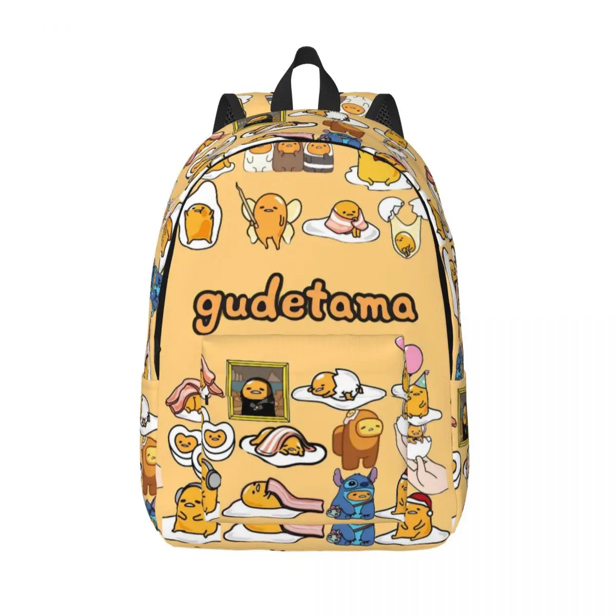 

Gudetama Wallpapper for Teens Student School Bookbag Daypack Elementary High College Gift