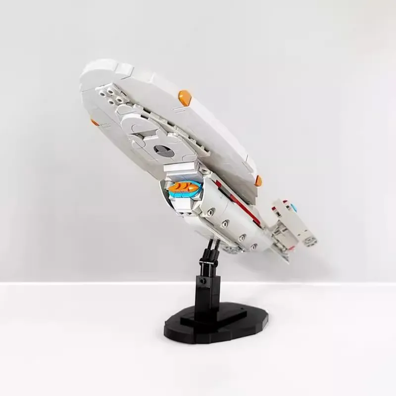 Bricklink Star Movie Spaceship Protostar Voyager Enterprise Cerritos Discovery Defiant Starship Sets Building Blocks Toys Gift