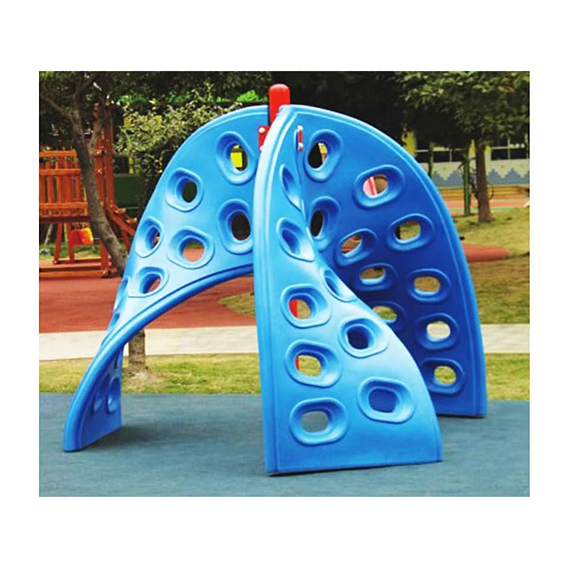 Amusement Park Small Plastic Outdoor Space Capsule Climbing Wall Playground Dome for Kidspromote sales