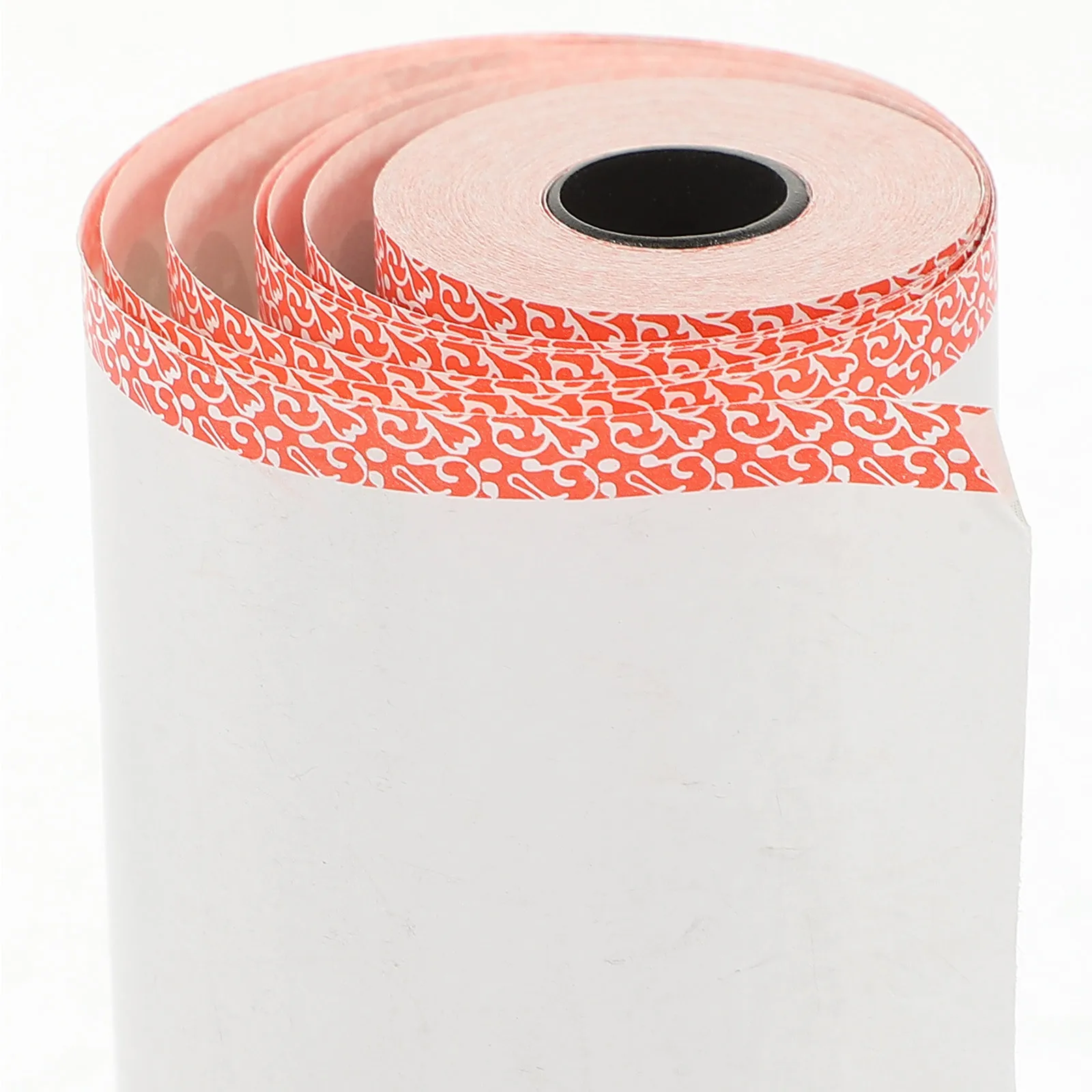 3 لفات من الورق الحراري القابل للطباعة صغيرة الحجم لفة ورق الطابعة الحرارية لطباعة الإيصالات وعداد الخروج ماكينة تسجيل المدفوعات النقدية حتى