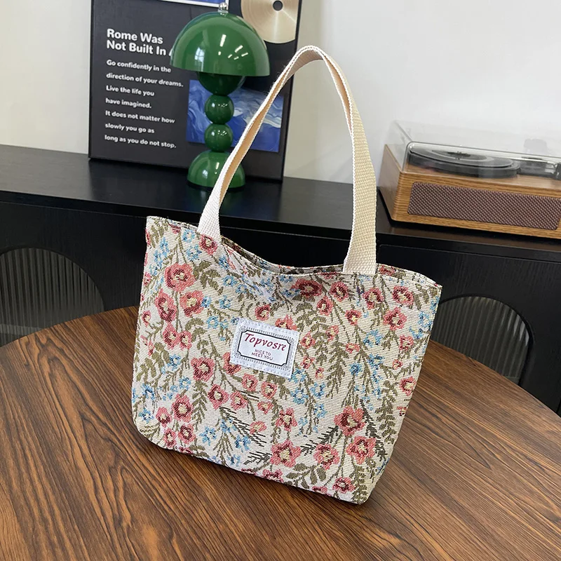 

Large Capaci Canvas Tote Bag Women's Commuter Bag Mommy Bag Handbag Casual Simple Sle Soft Polyester Waable