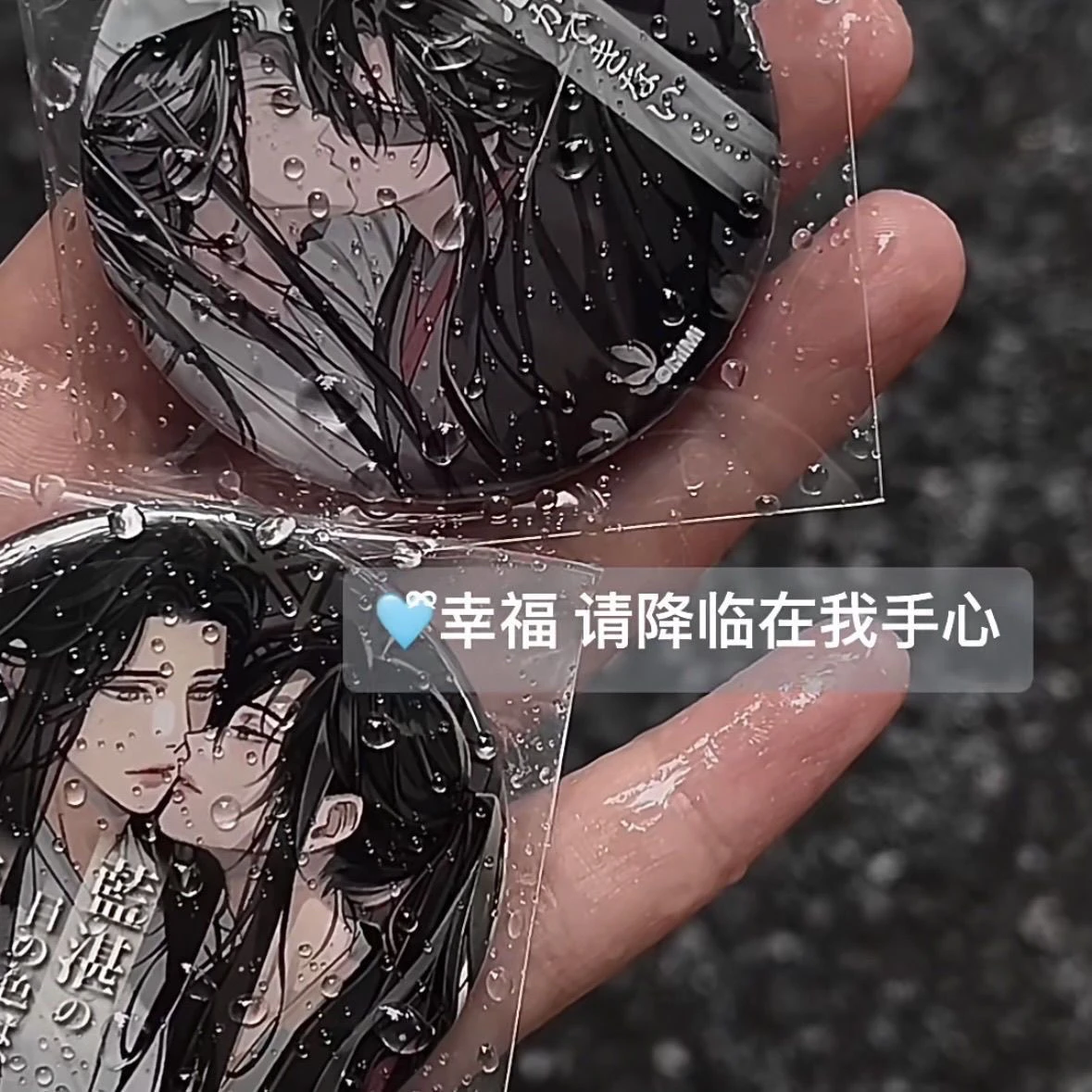 Demon Road Patriarch, Ba Chi, Rigu, Fan, Wei Wuxian, Lan Wangji, Animation Badge, Surrounding Boys' Love Novel, Self-made