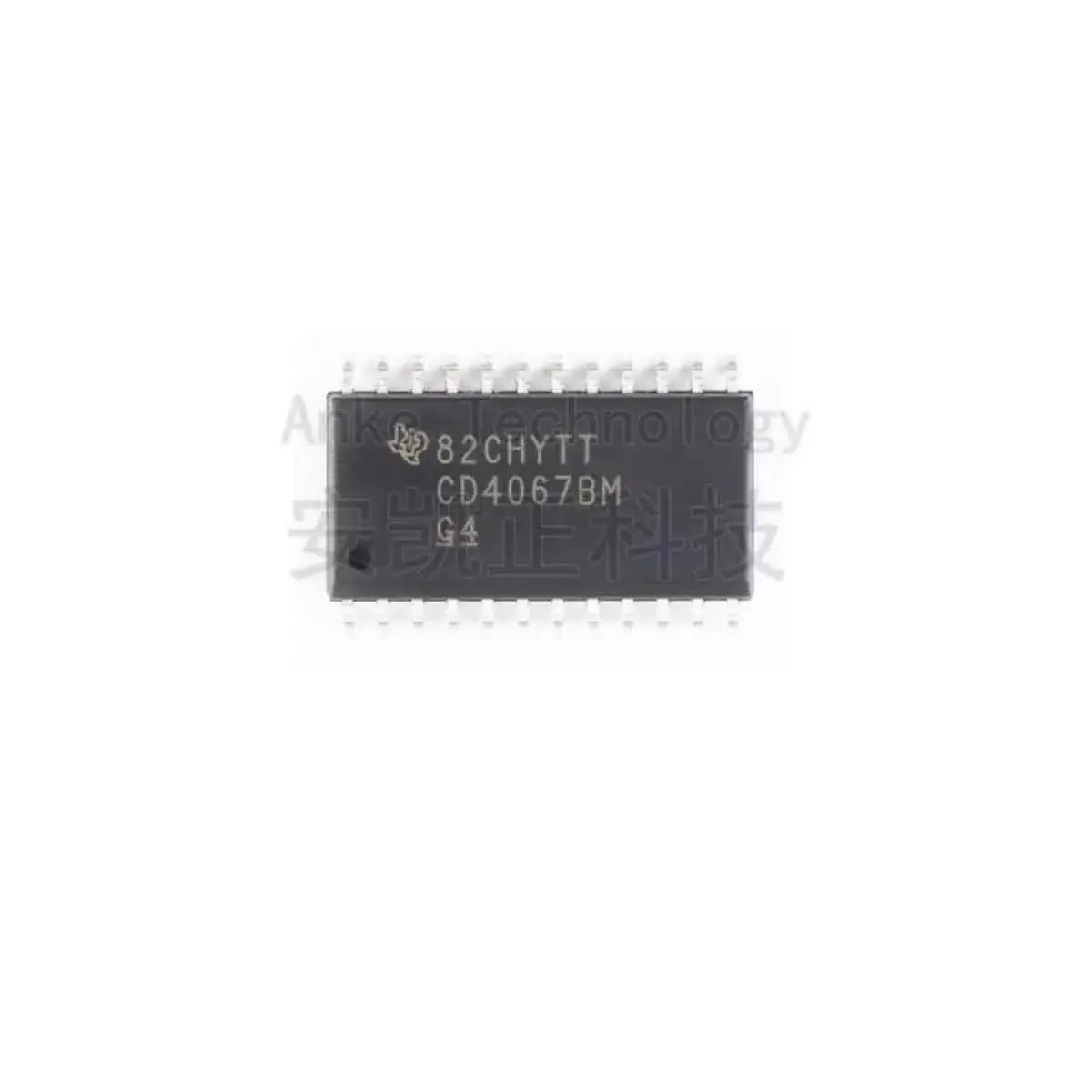 Original genuine CD4067BM96 SOIC-24 CMOS single 16-channel analog multiplexer chip 10PCS