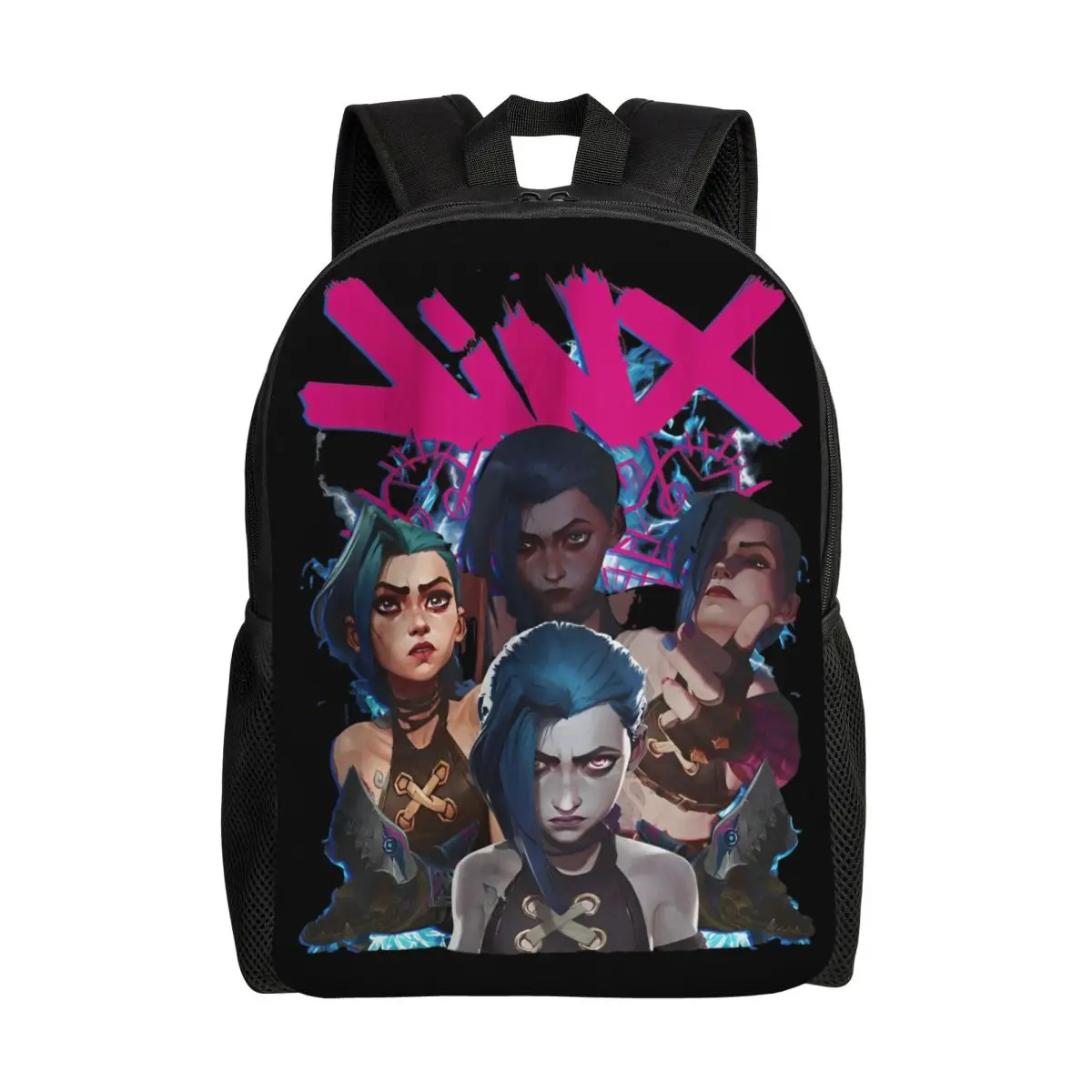 Kid's Arcane Jinx Game Fans Lover Backpack Preschool Kindergarten School Bags for Boys and Girls