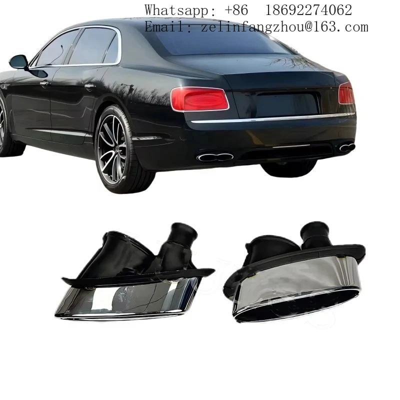 

Car Auto Exhaust MufflerTail Throat for bentley Flying Spur 2013-2018 OEM 4W0253681B 4W0253682 Car Modified Exhaust Muffler Pipe