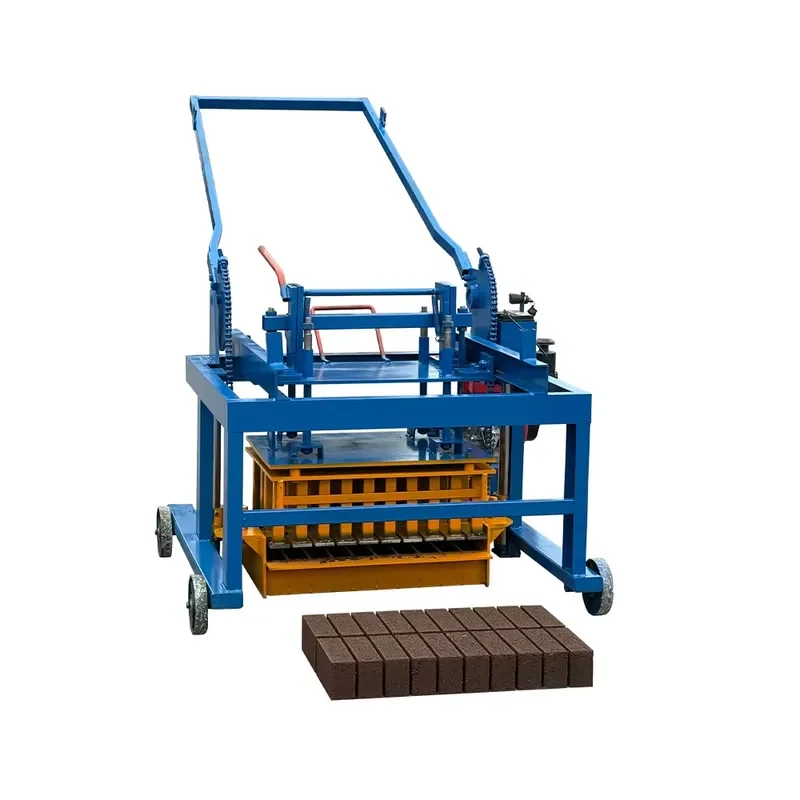 QMY4-45 High Efficiency Mobile Laying Block Making Machine Concrete Hollow Brick Machine Price