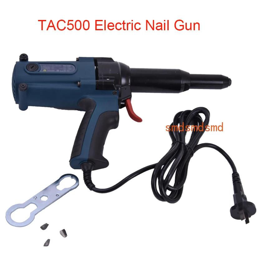 TAC500 Electric Nail Gun 220V Electricity Riveter Gun Furniture Staple Gun 400W Suitable For 3.2MM-5.0MM Blind Rivets Power Tool