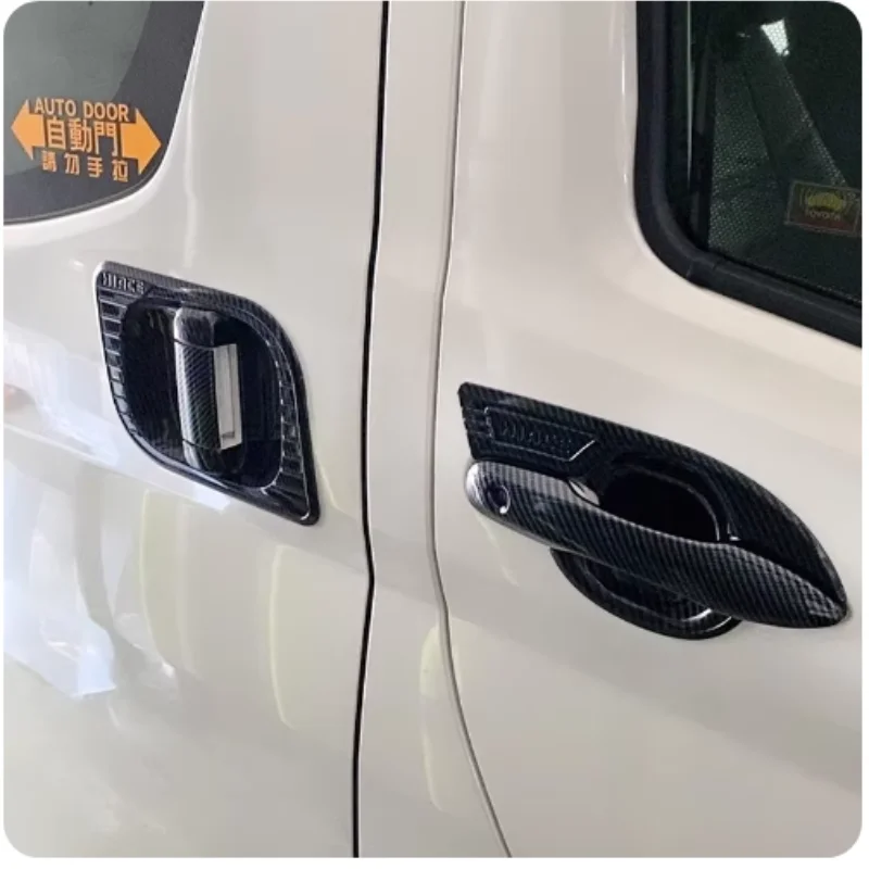 غطاء كسوة باب ABS من الكروم ، سلسلة تويوتا هايس ، السلسلة ، صولب من نوع ABS