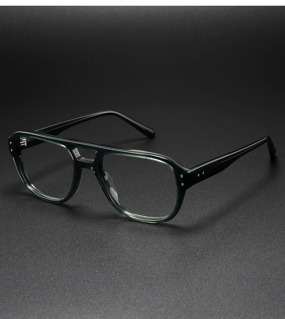 Mode Acetat Brille Rahmen für Männer Rezept Presbyopie Myopie Brillen Rahmen Frauen Luxus Marke Design Brillen – Detail 13