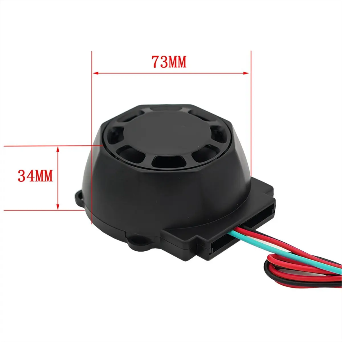 A69ZBG! Motorcycle Burglar Alarm 12V Universal Vibration Alarm System is Simple to Install A Variety of Fixed Methods