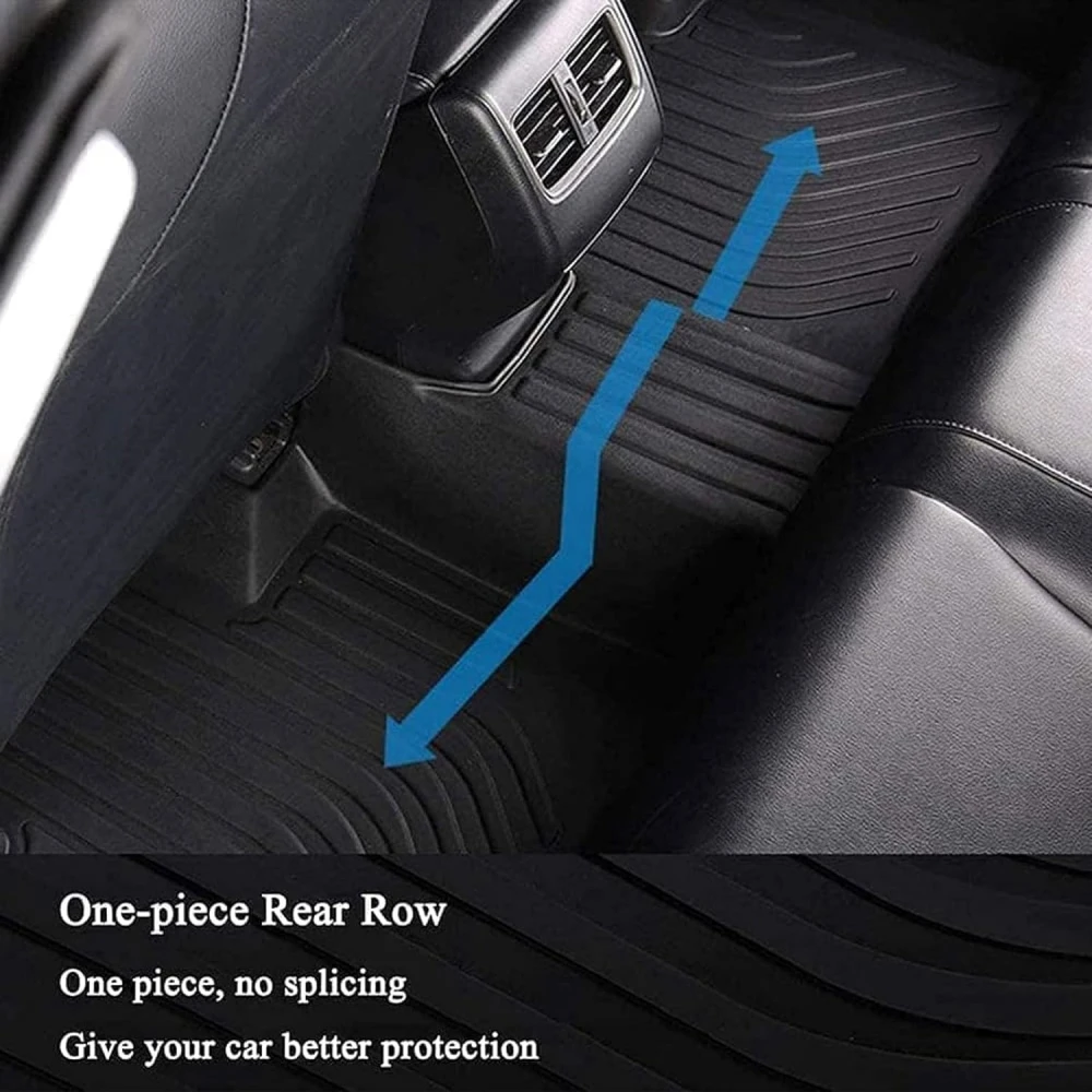 Für Toyota Hilux 2015-2024 TPE 3D Fußmatten LHD Linkslenker Bodenbelag Fußpolster – Detail 2