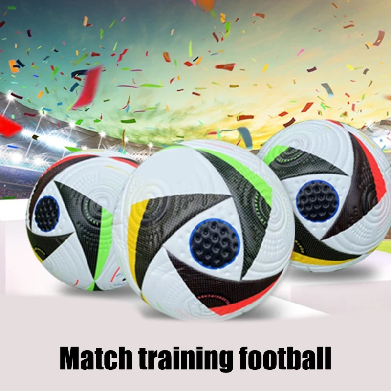 Offical Size 5 Soccer PU Seamless Football Outdoor Sports Training Game Football