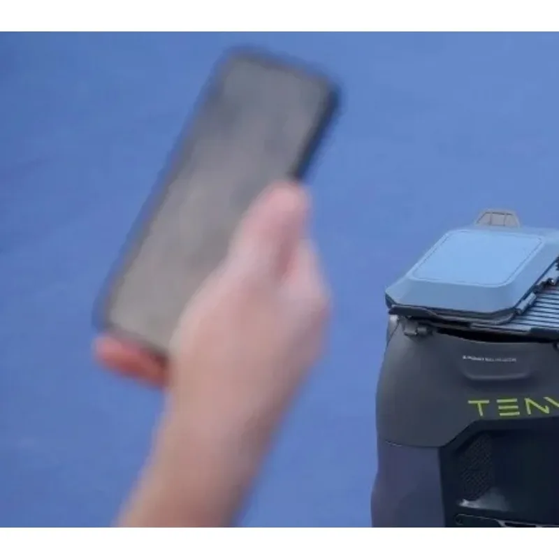 Máquina Lanzapelotas de Tenis Tenniix con IA, Robot de Entrenamiento con Control por Voz, Máquina de Entrenamiento de Lanzamiento de Pelotas de Tenis