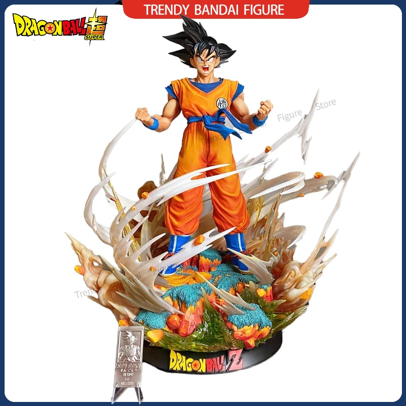 In Stock Original White Hole Dragon Ball Son Goku VS Frieza 1/4 1/6 GK Anime Model Figure Toys Hobby Collection Statue