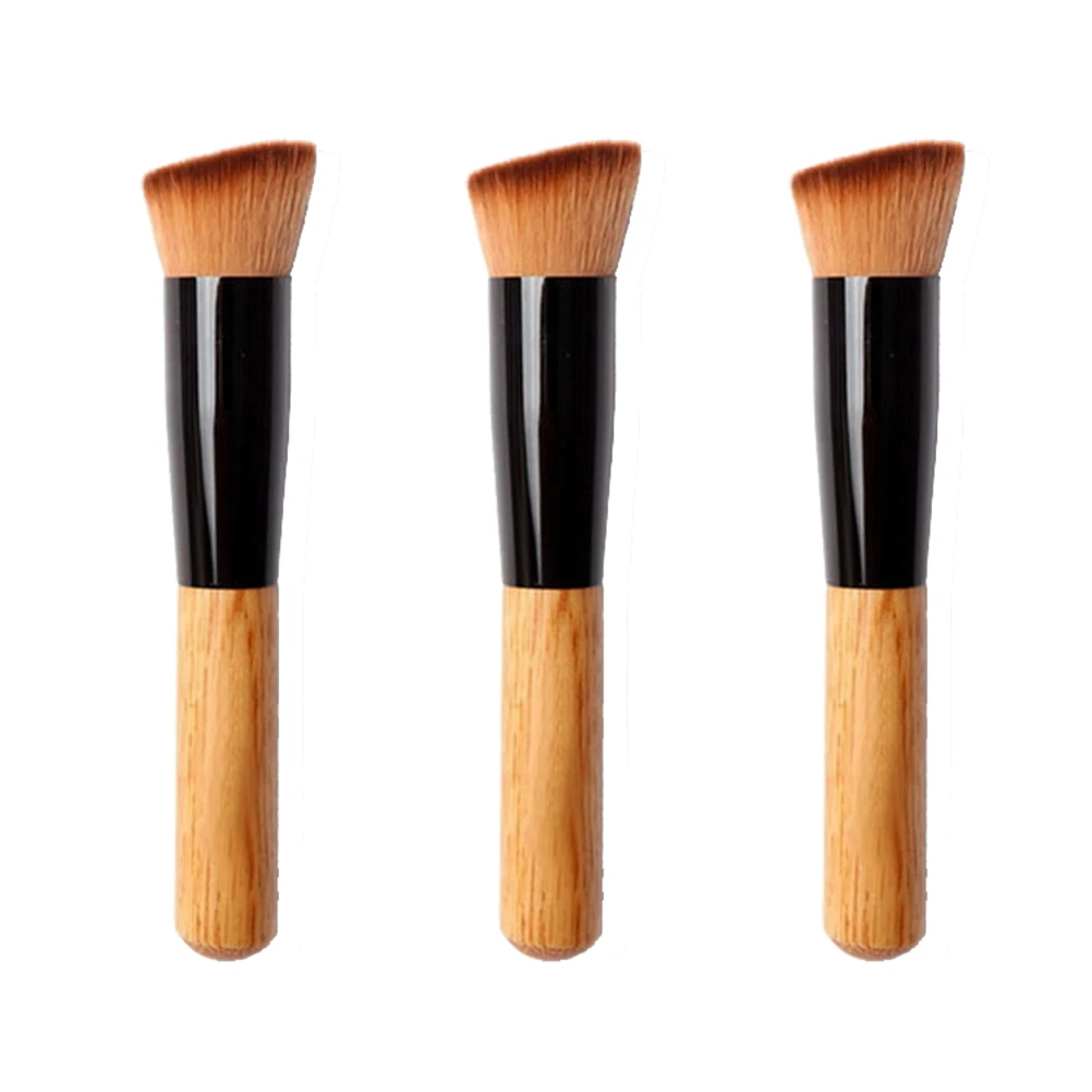 3-delige borstelset voor vrouwen Professionele make-uptools Poeder Blush Oogschaduw Toepassing Make-upaccessoires