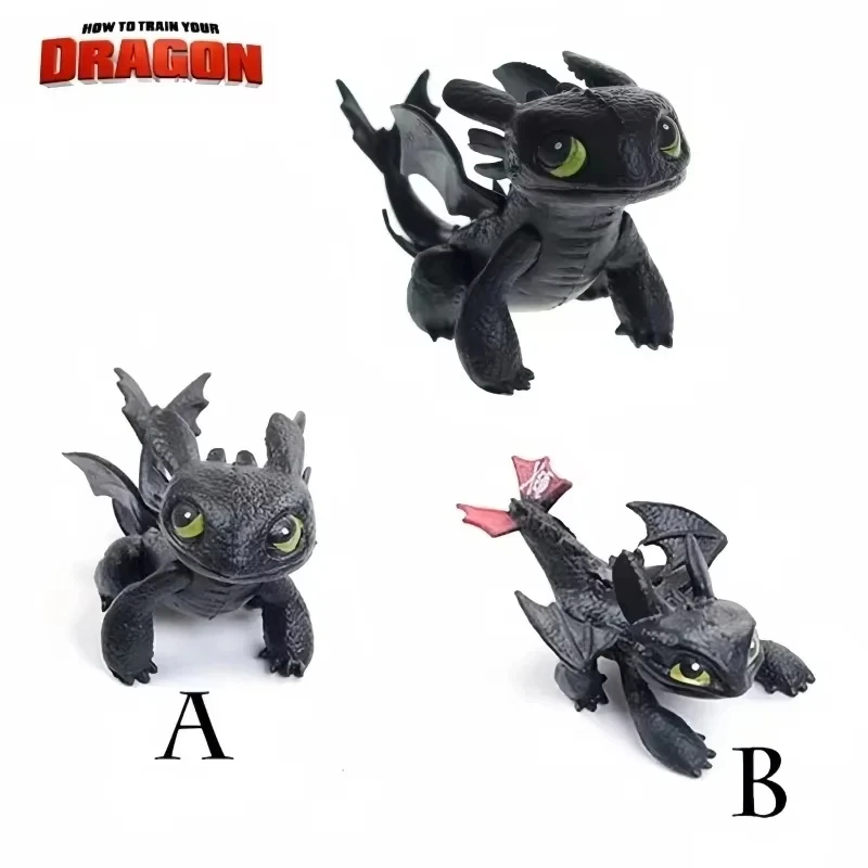 Hot Toothless Light Fury Original Action Figure Cartoon How To Train Your Dragon Genuine Anime Figure Festival Birthday Toy Gift