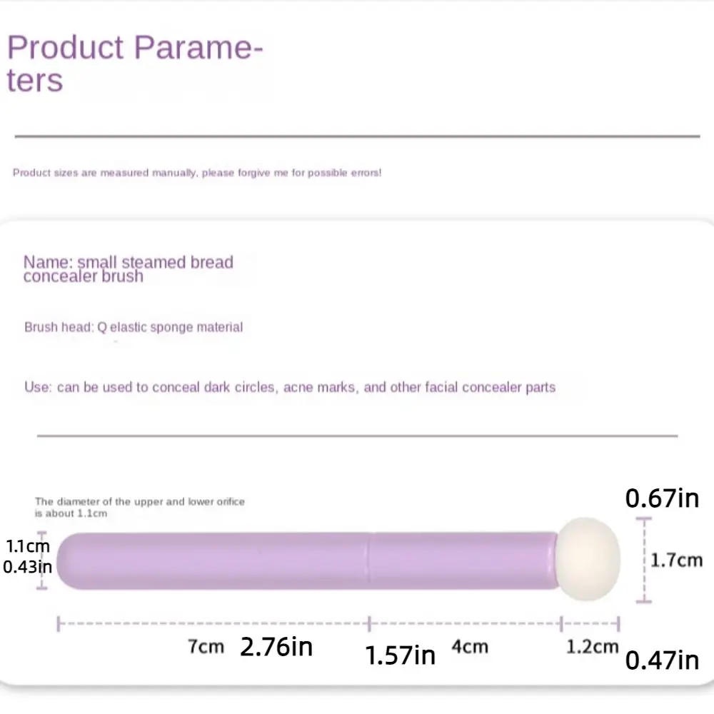스머지 메이크업 브러쉬, 라운드 헤드 립 브러쉬, 캔디 컬러, 휴대용 버섯 헤드 컨실러 브러쉬, 미니 스폰지 립스틱 블렌딩 브러쉬