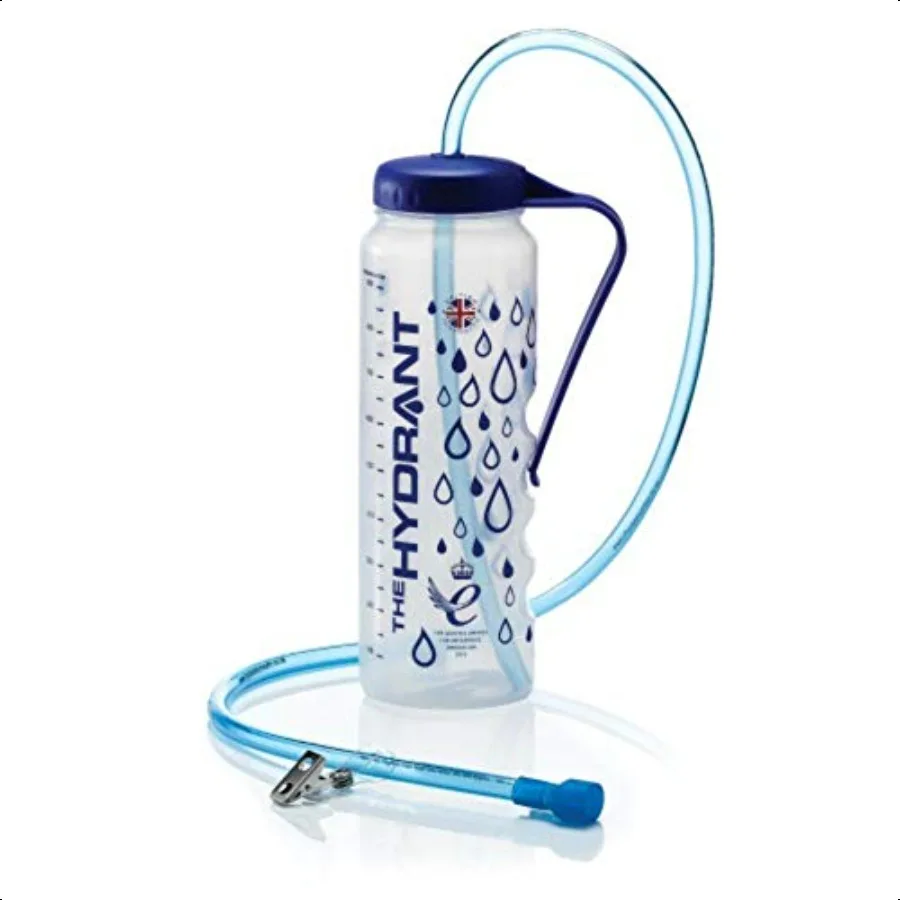 

SP Ableware 745820000 Hydrant Water Bottle with Long Tube Mouth Piece and Clothing Clip for HandFree Hydration 1Liter
