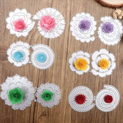 Flowers Metal Cutting Dies Scrapbooking New 2024 DIY Scrapbooking Photo Album Decorative Embossing DIY Paper Card