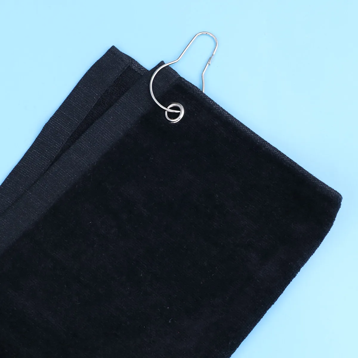 

3Pcs Comfortable Cotton Sports Towel with Hook Hole Design for Golf Practice Travel Sports High Water Absorption Breathable