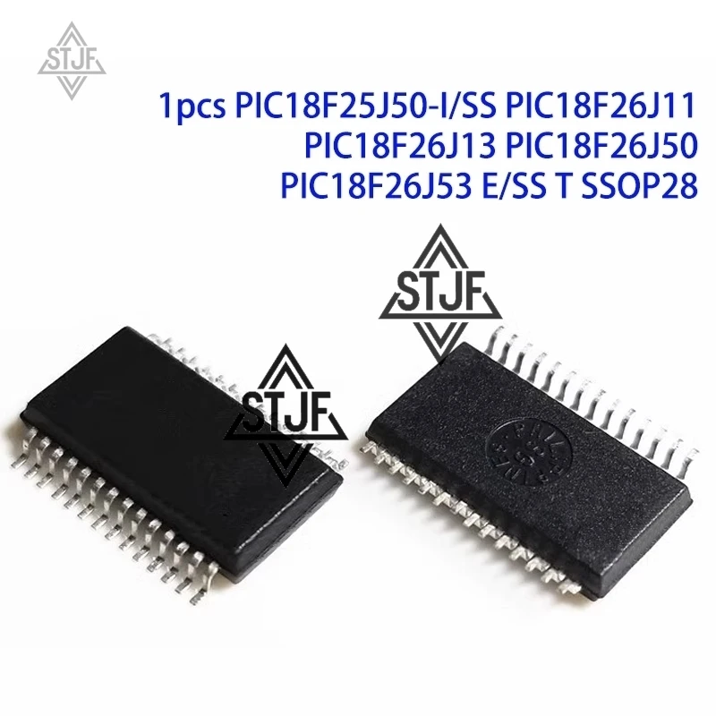 

1pcs PIC18F26J53 PIC18F26J11 PIC18F26J13 PIC18F25J50-I/SS PIC18F26J50 E/SS T SSOP28