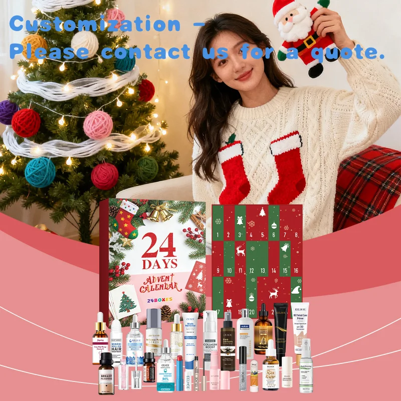 custom.Beauty 24 Pcs Skincare Set Surprise Care Hamper Women Holiday & Birthday Idea Wh