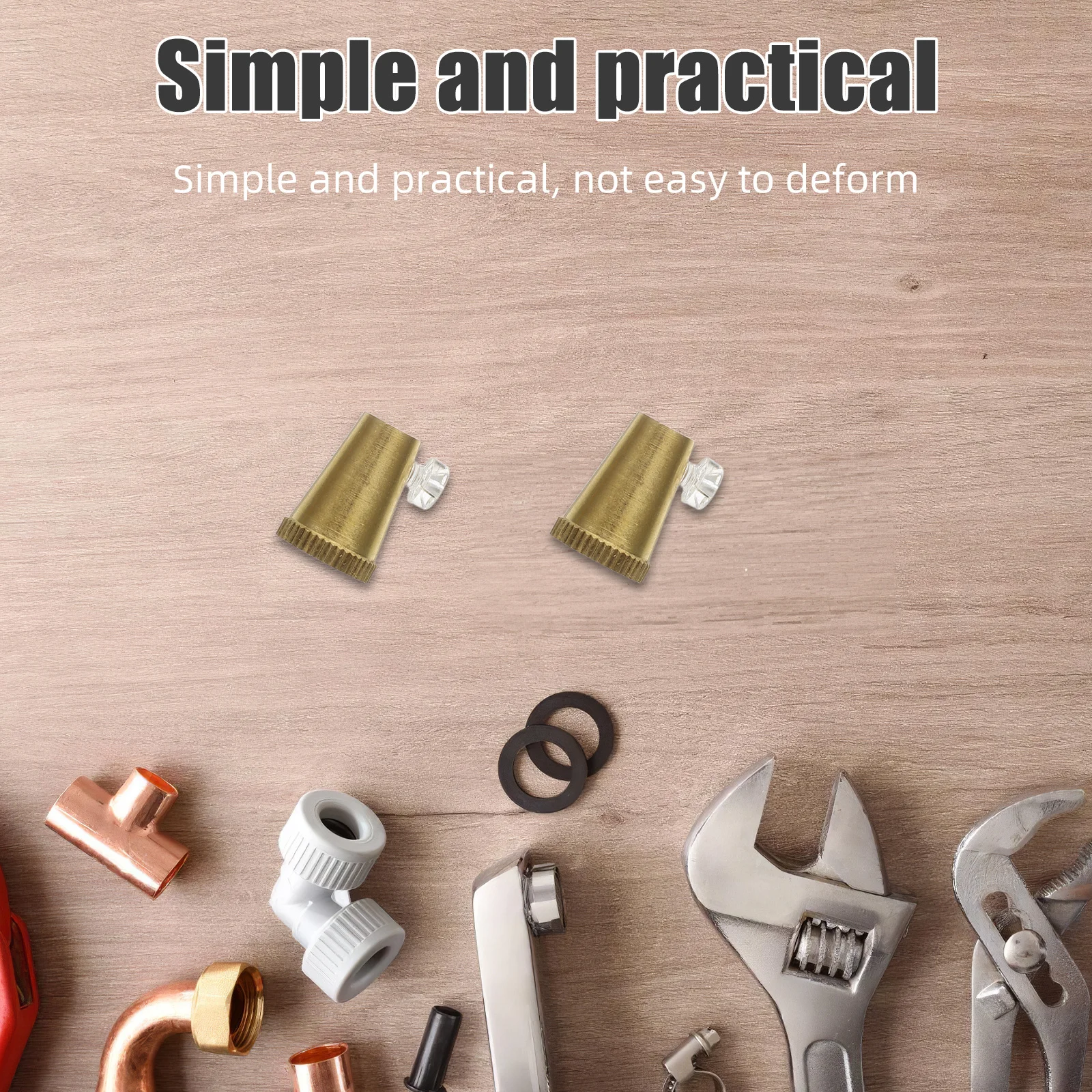 

5 set Brass Wire Lock Caps 5 Sets Retro Light Socket Fasteners For Industrial Vintage Lamps Lamp Parts Hardware Outdoor Lighting