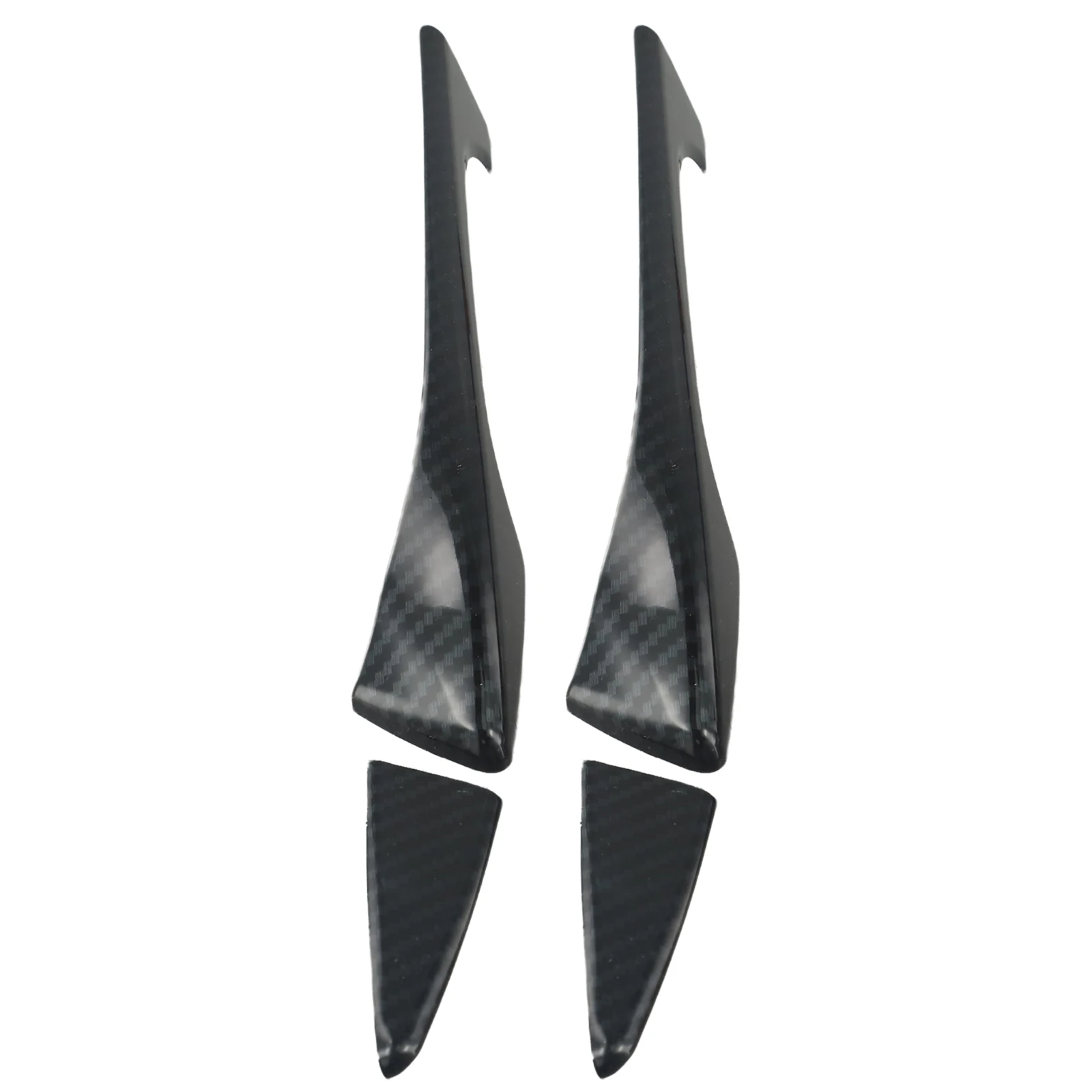 ABS Handle Bowl Carbon Fiber Handle Bowl Covers Existing Scratches Easy Installation Prevents Scratch And Abrasion Car Feeling